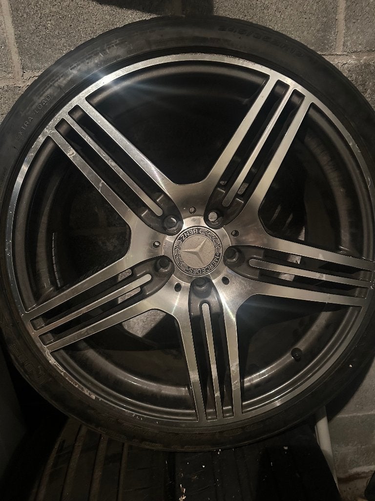 Mercedes banden + velgen 19inch, Auto-onderdelen, Banden en Velgen, 19 inch, Banden en Velgen, Ophalen of Verzenden, All Season