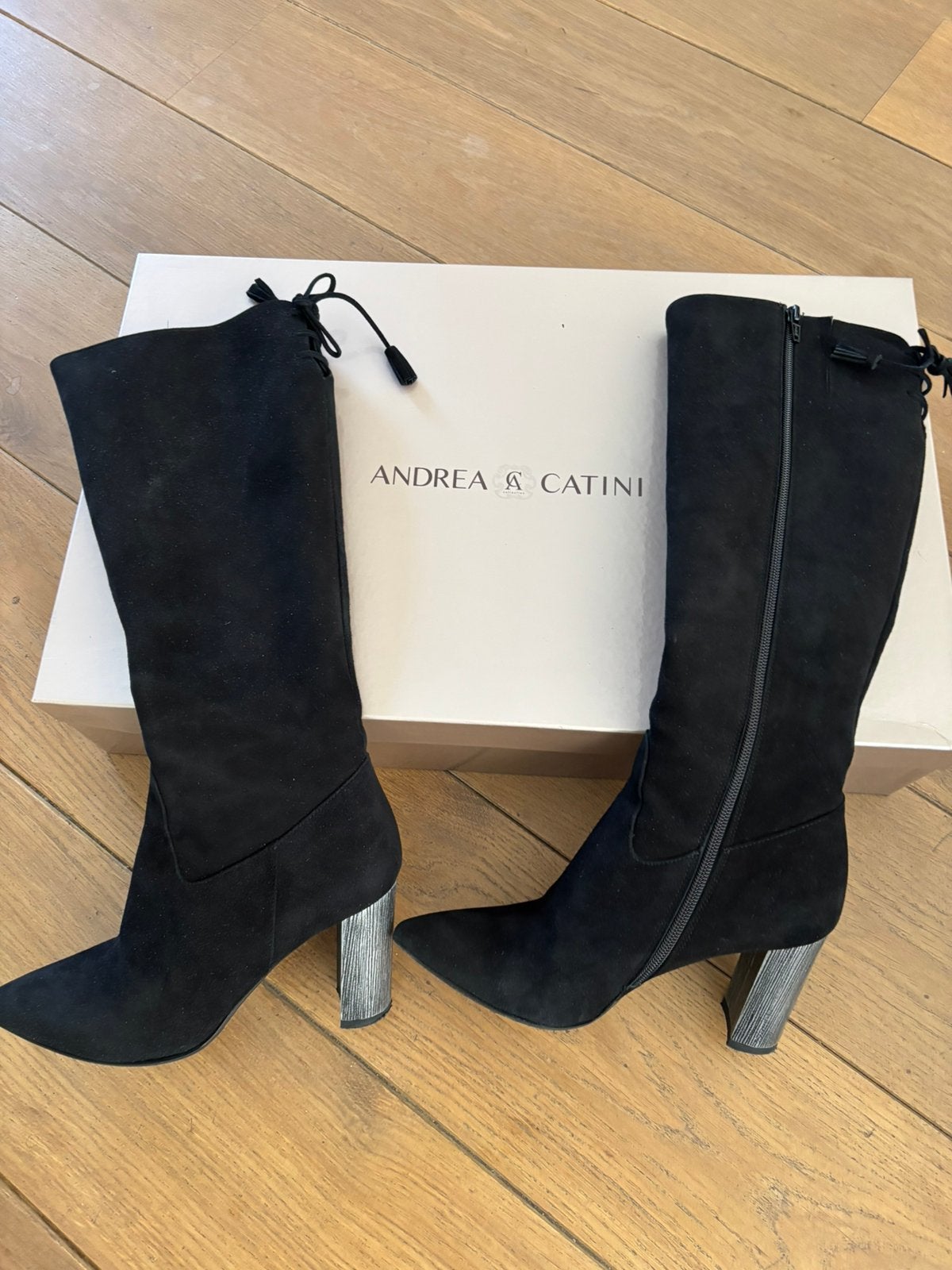 Laarzen Andrea Catini maat 37,5 als nieuw, Vêtements | Femmes, Enlèvement ou Envoi, Comme neuf