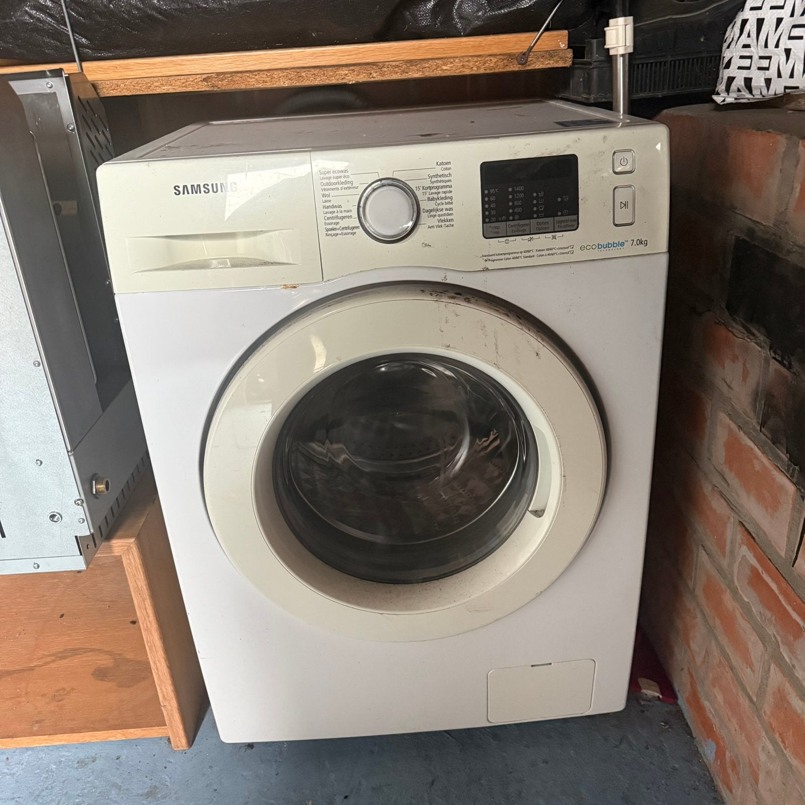 Samsung EcoBubble wasmachine 7 kg, Ophalen