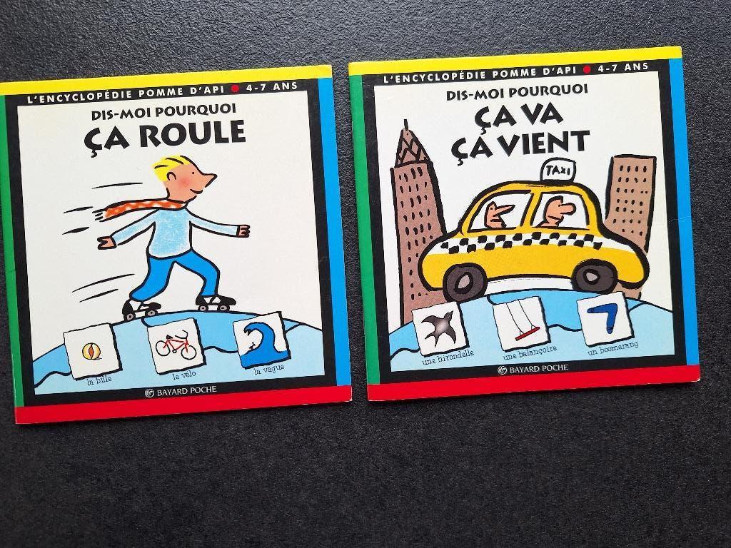 2 livres Pomme api - Bayard 4 à 7 ans, Livres, Garçon ou Fille, Fiction général, Comme neuf, Enlèvement