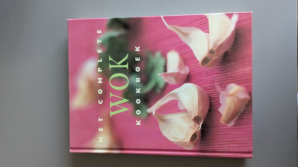 Kookboek "Het complete wok kookboek", Ophalen