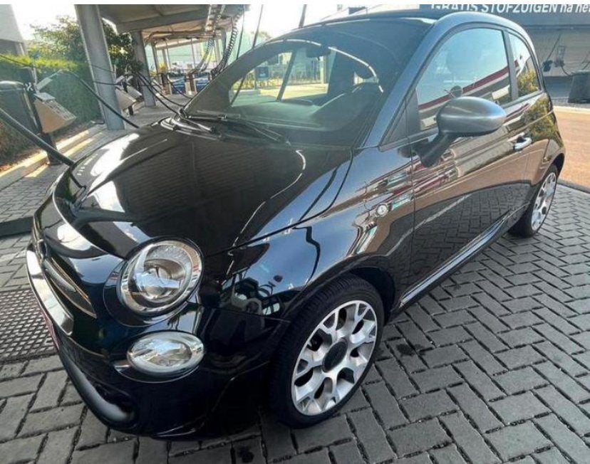 cabrio Prachtige fiat sport cabrio hybride als nieuw Bwj jul, Auto's, Cabriolet, Zwart, Bedrijf, Handgeschakeld