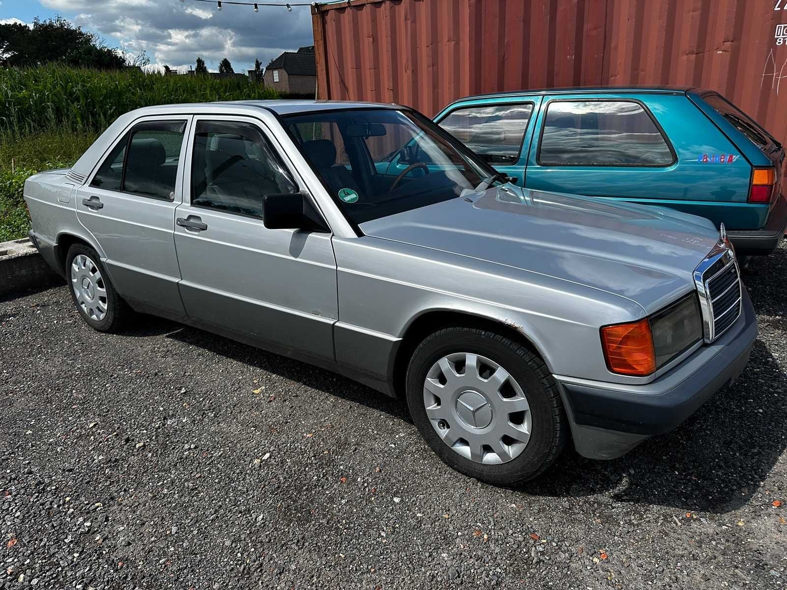 Mercedes - sedan - 190e - Oldtimer, Auto's, Mercedes-Benz, Bedrijf, Handgeschakeld, Berline