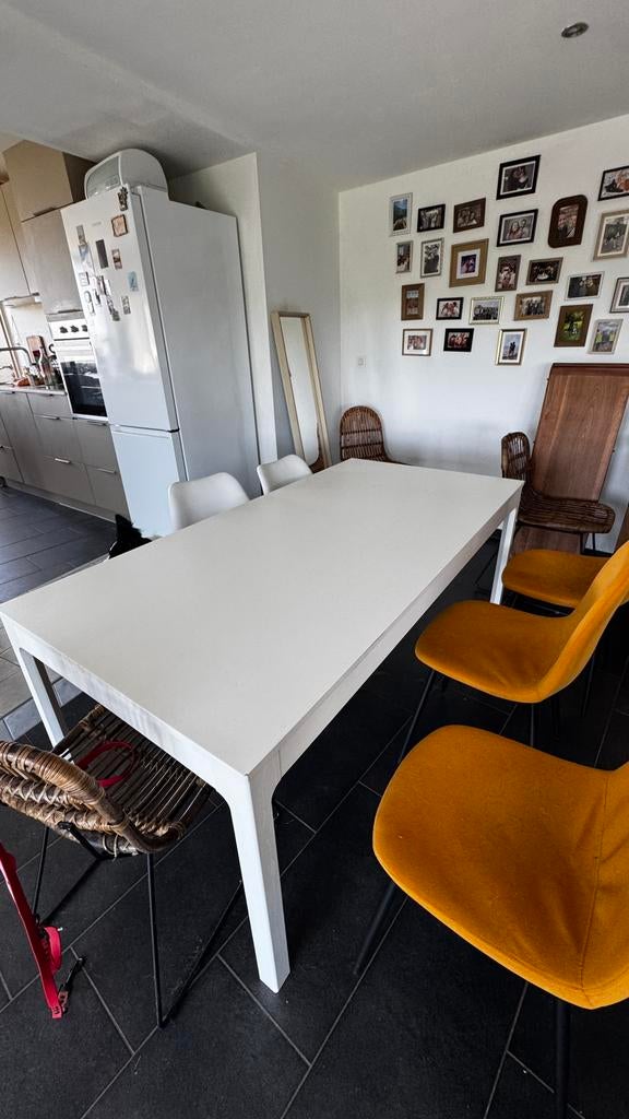 Table à manger, Maison & Meubles, Tables | Tables à manger, Enlèvement, Utilisé, 50 à 100 cm, Rectangulaire