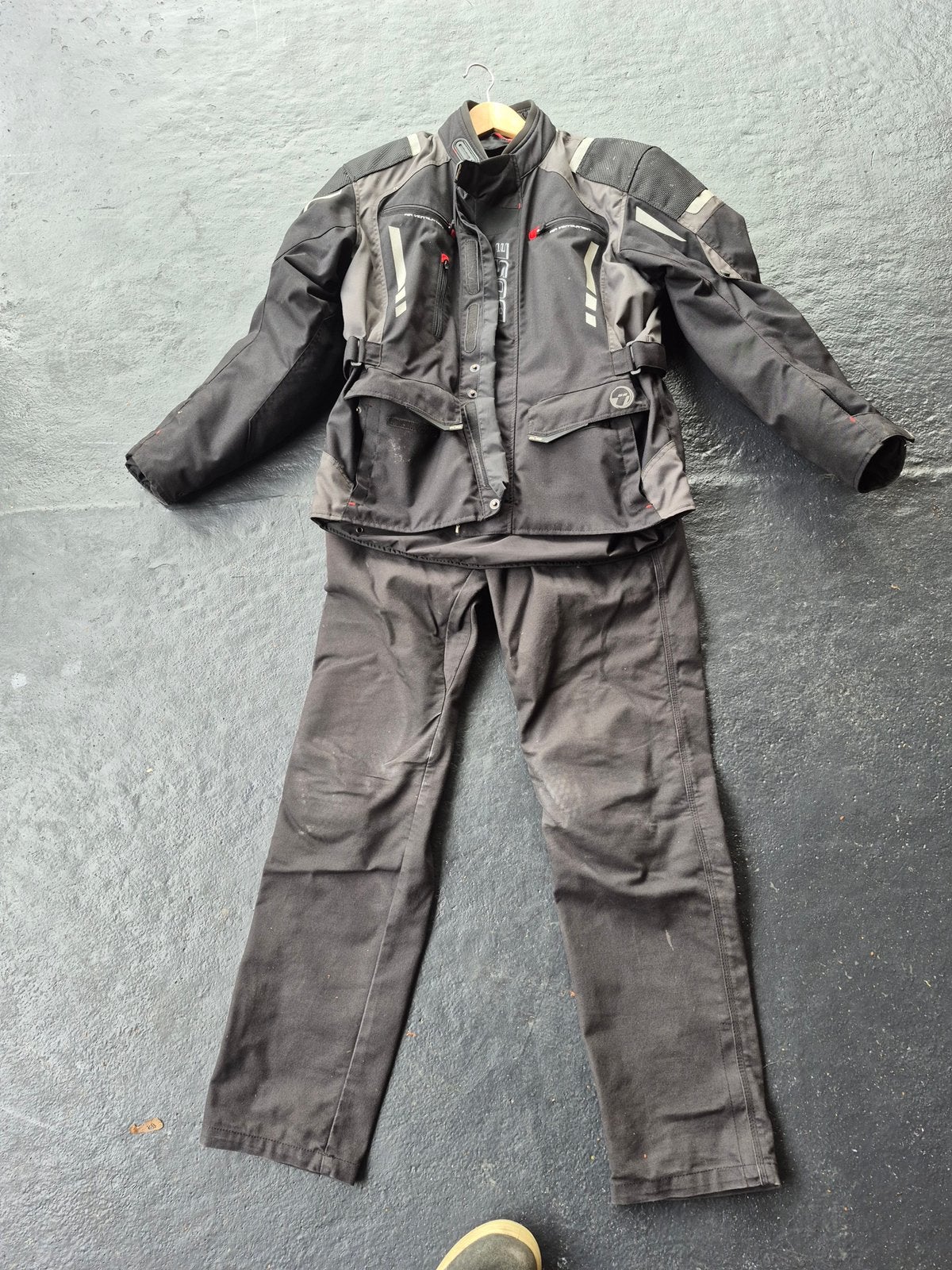 Motorkleding broek vest handschoenen afzonderlijk te koop!, Motoren, Kleding | Motorkleding, Combipak, Tweedehands, Ophalen of Verzenden