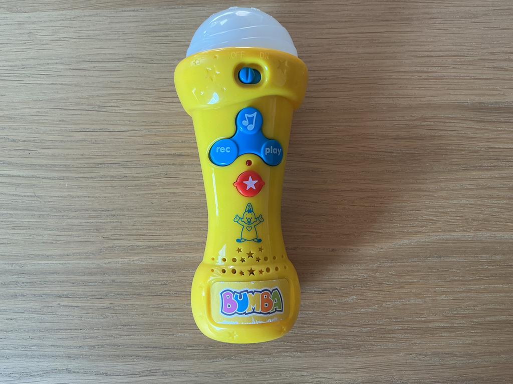 Bumba microfoon, Kinderen en Baby's, Ophalen, Gebruikt, Taal en Lezen, Met licht