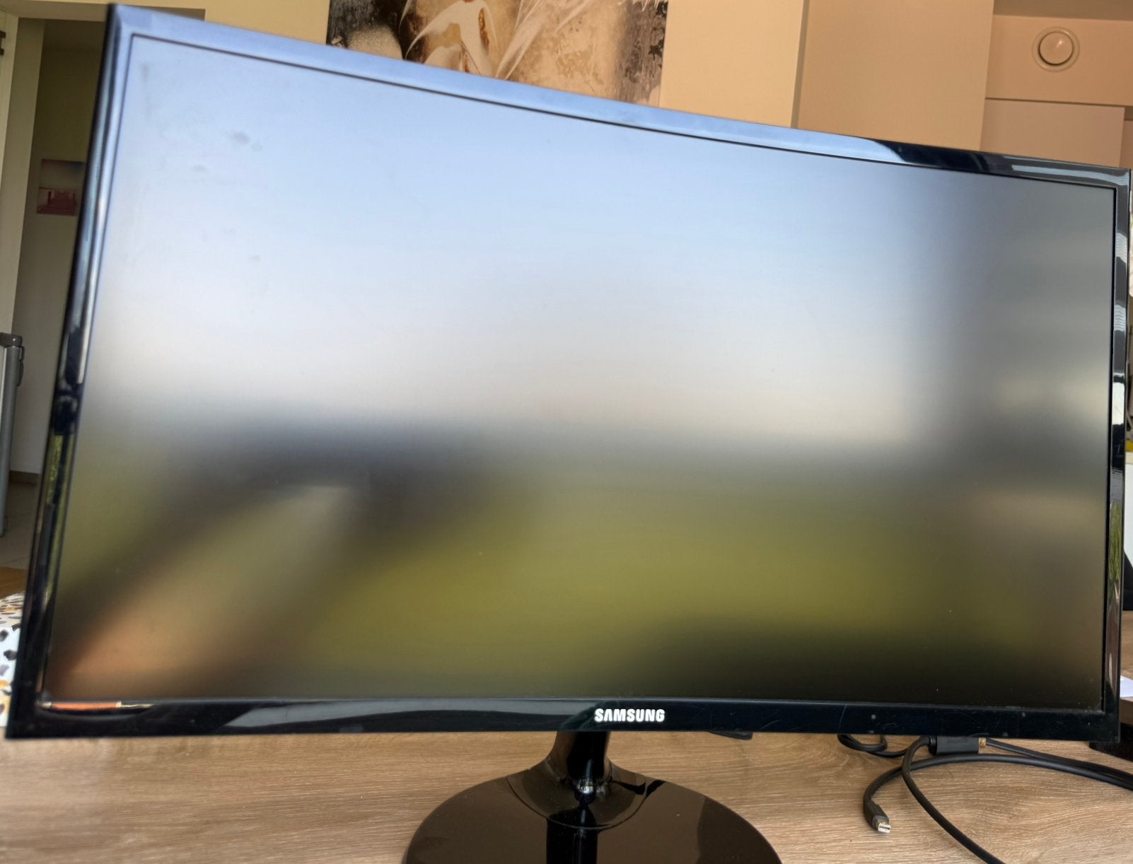 Ecran PC SAMSUNG incurvé, Enlèvement, Utilisé, Incurvé