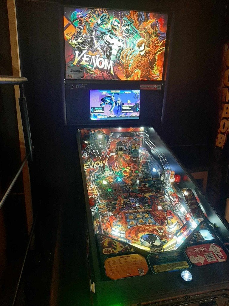 Stern Venom in goeie staat., Verzamelen, Automaten | Flipperkasten, Ophalen, Stern, Zo goed als nieuw, Dot-matrix
