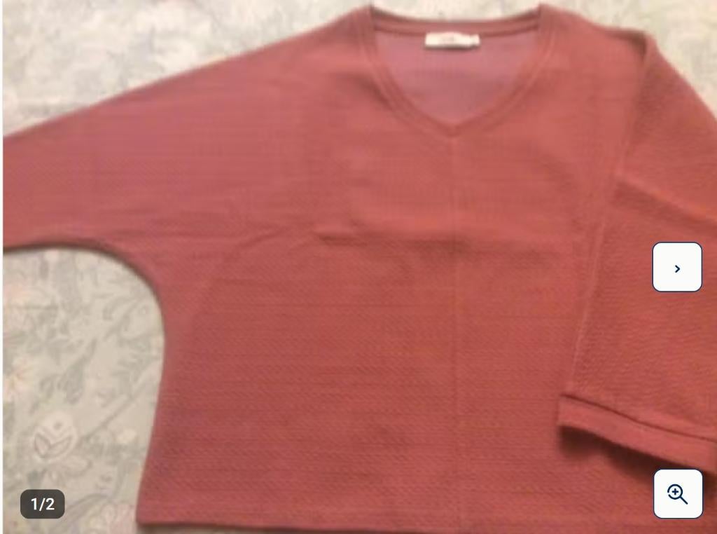 Pull vintage taille M, Vêtements | Femmes, Rouge, Taille 38/40 (M), Enlèvement ou Envoi, Comme neuf