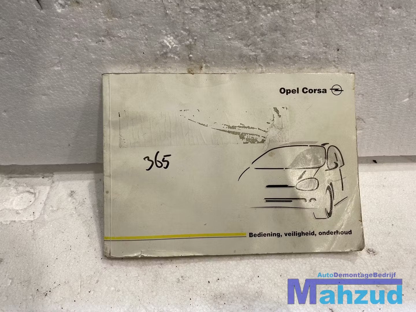 OPEL CORSA B Instructieboekje onderhoudsboekje 1994-1999, Gebruikt, Opel Automobile GmbH, Kontakt@opel-infoservice.de, Opel