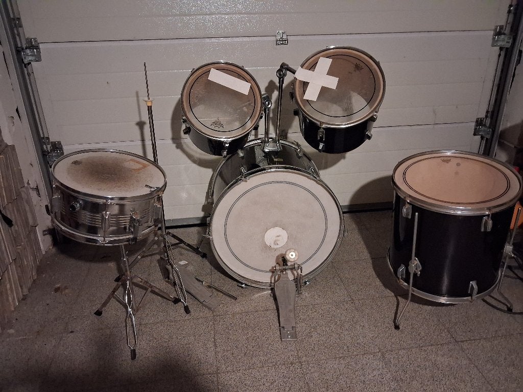 Kit de batterie pour débutants GRATUIT, Musique & Instruments, Enlèvement, Utilisé