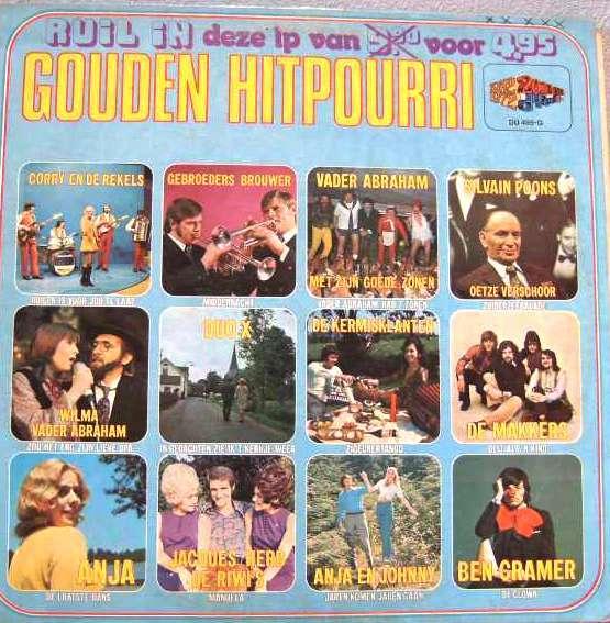 LP Gouden Hitpourri, Ophalen of Verzenden, Zo goed als nieuw, 12 inch, Levenslied of Smartlap