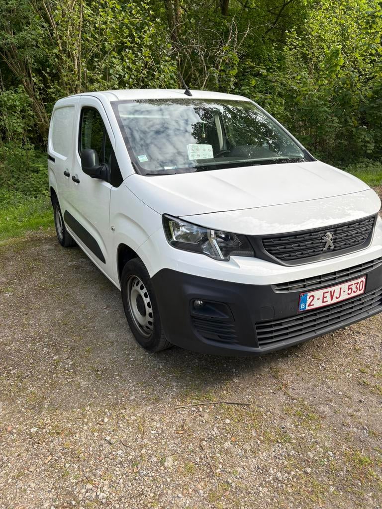 Peugeot Partner 1.5Diesel Slechts 70k km – Uitstekende staat, 75 kW, 4 cilinders, Wit, 5 deurs