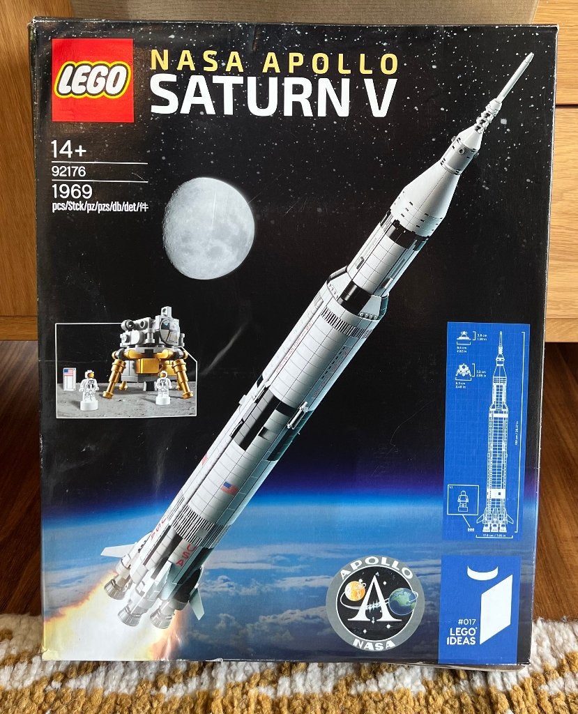 Lego Nasa Apollo Saturn V 92176, Ophalen, Compleet, Lego