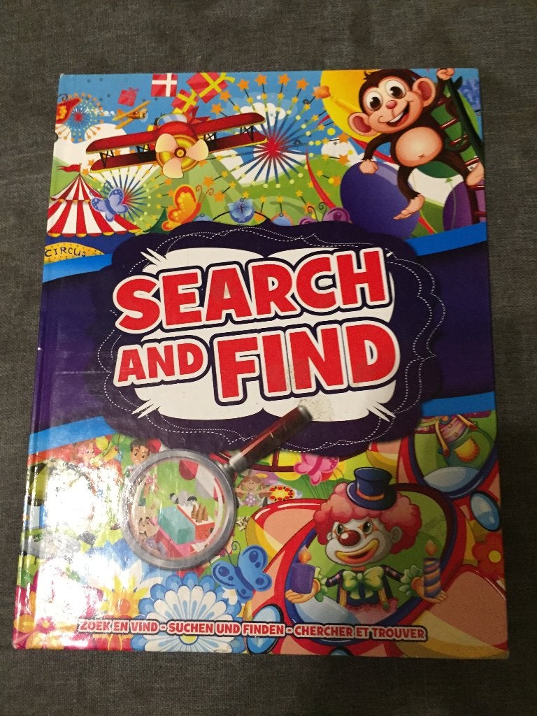 Search & Find puzzelboek, Boeken, Kinderboeken | Kleuters, Ophalen of Verzenden, Zo goed als nieuw, Jongen of Meisje, 5 of 6 jaar