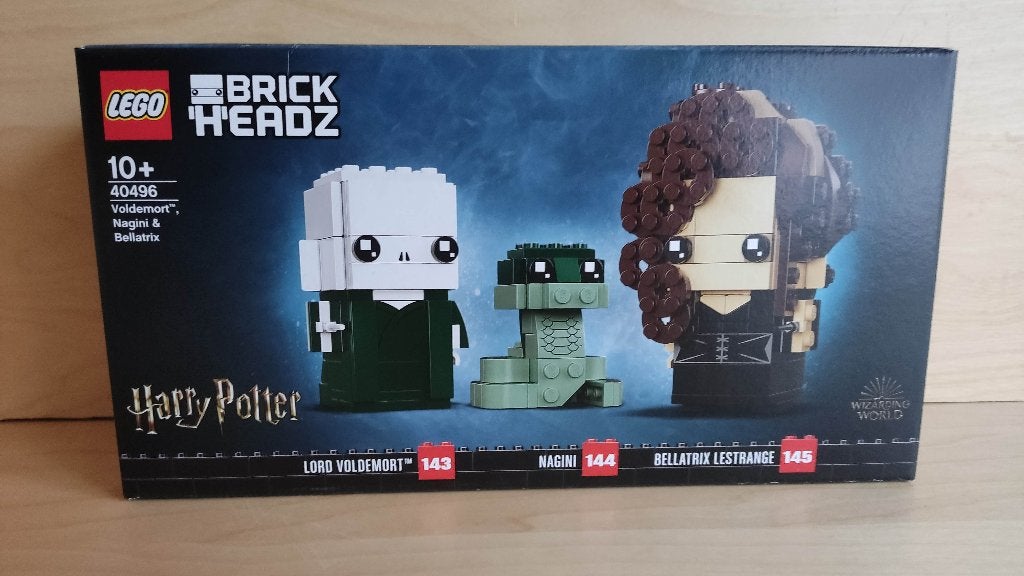 lego brickheadz 40496 voldemort, nagini & bellatrix, BrickHeadz, Lego, Nieuw, Ophalen of Verzenden
