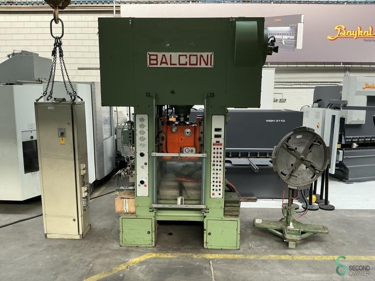 Excenterpersen Balconi DMP 70T, Zakelijke goederen
