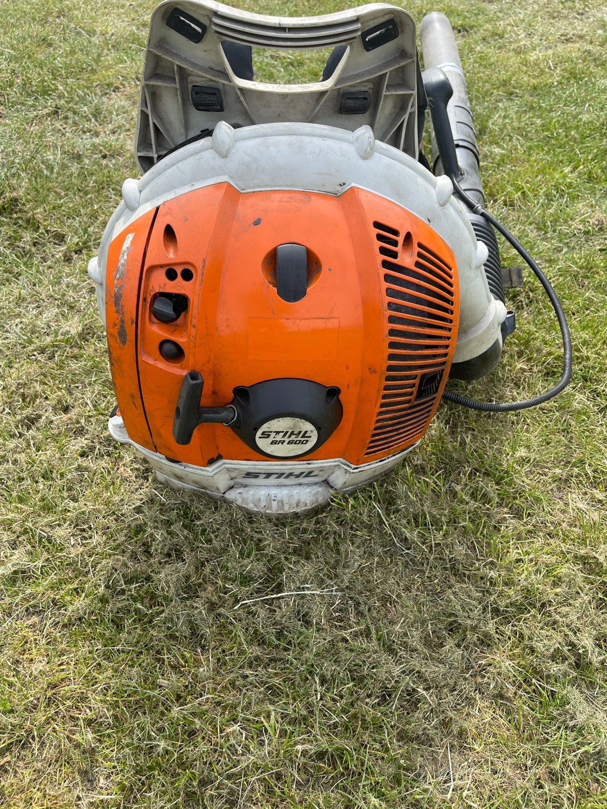 Stihl bladblazer br 600, Ophalen, Gebruikt, Benzine, Ruggedragen