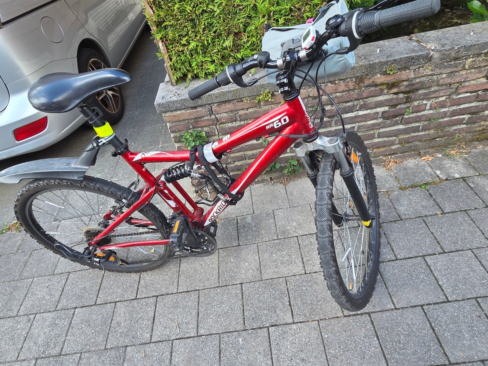 velo full suspension Rockrider, Ophalen, Gebruikt, 24 inch of meer, Rockrider