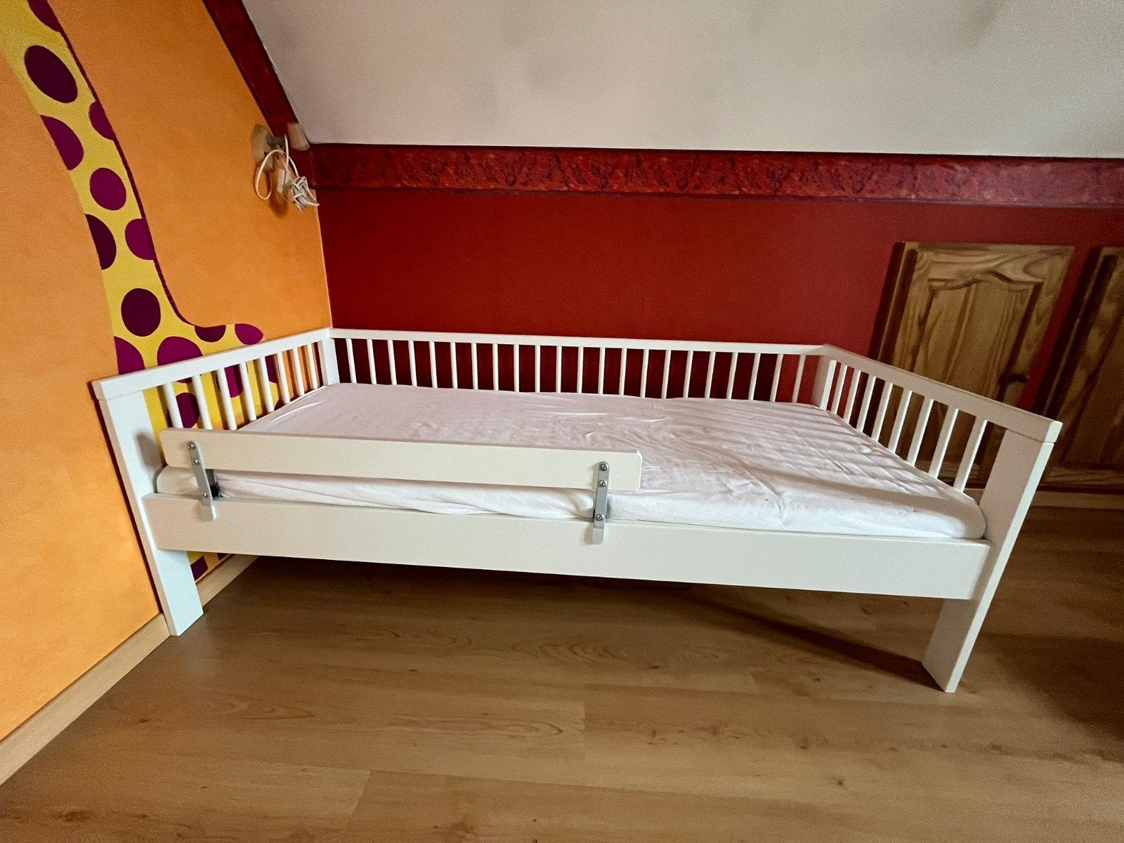 Lit enfant Ikea, Enlèvement, Matelas