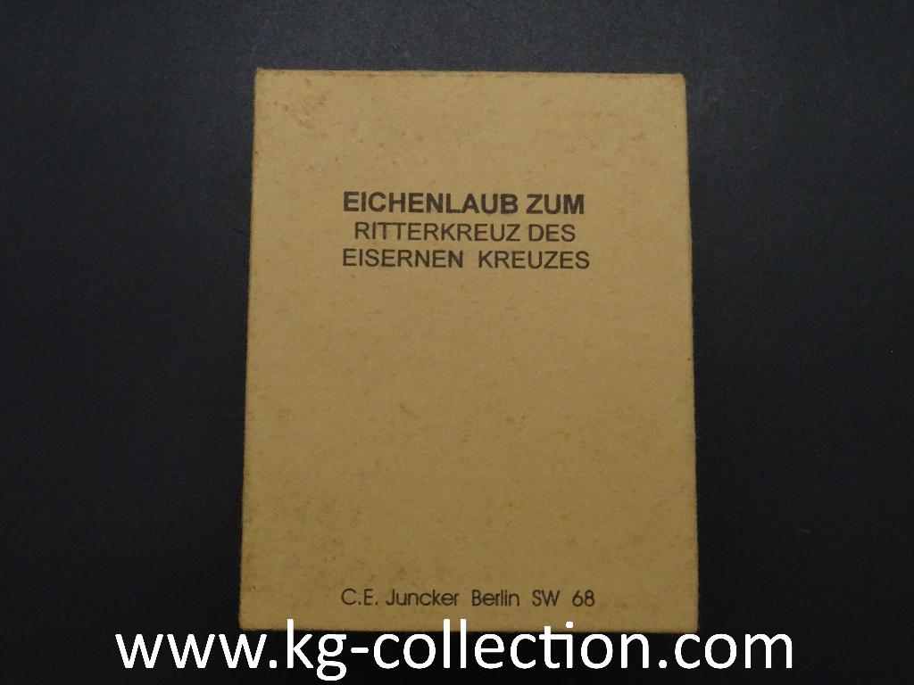 Lot medaille doosjes IJzeren Kruis (reproductie), Verzamelen, Ophalen of Verzenden, Overige soorten, Lintje, Medaille of Wings