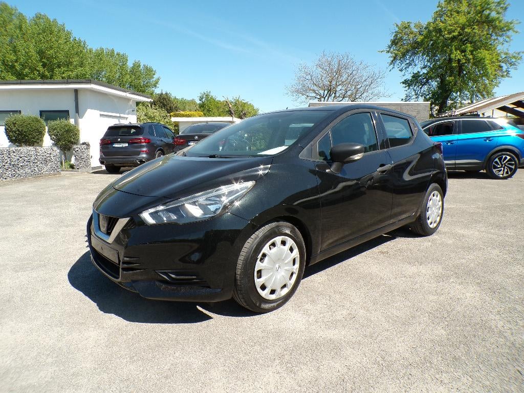 Nissan Micra 1.0i Airco/Gekeurd/Garantie/127.000km, Voorwielaandrijving, Stof, Zwart, 5 deurs