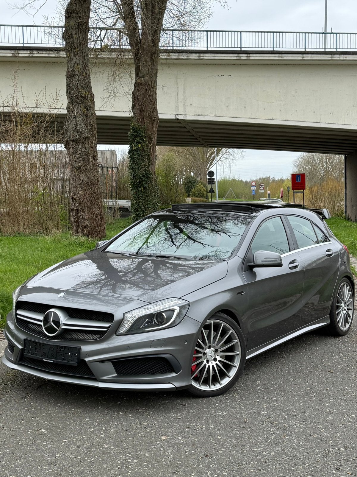 Mercedes Benz AMG A45 4Matic 423pk + overname mogelijk, Automaat, Leder, Particulier, Dealer onderhouden