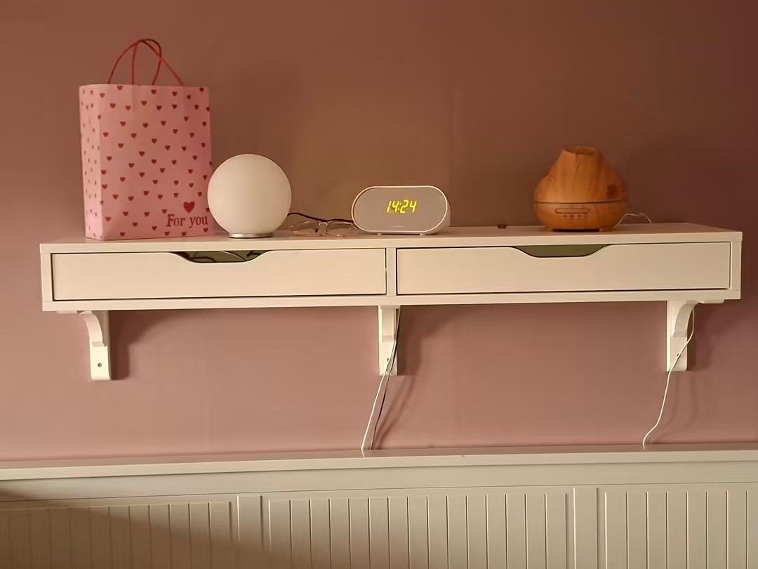 grande étagère ikea blanche avec tiroirs, Maison & Meubles, Enlèvement ou Envoi
