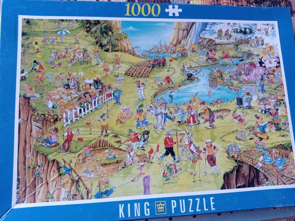 Puzzel 1000 stukjes, Ophalen of Verzenden, 500 t/m 1500 stukjes, Zo goed als nieuw, Legpuzzel