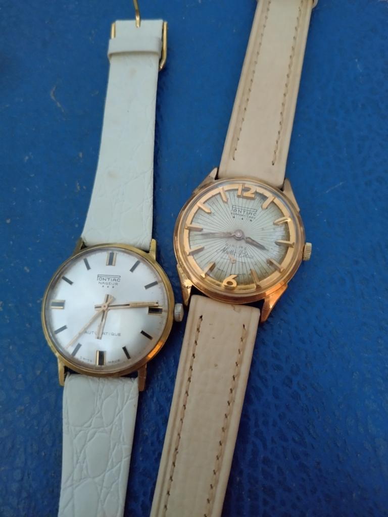 2 Pontiac ( nageur ETA 2452 + maillot blanc ETA 1260), Ophalen