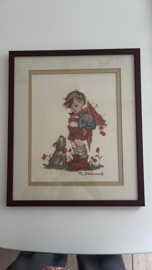 Handwerk Hummel prijs 10€, Hobby en Vrije tijd, Naaien en Fournituren, Ophalen, Zo goed als nieuw