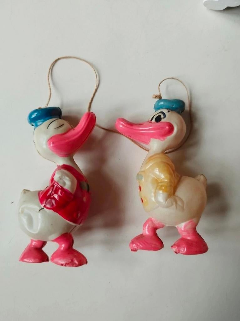 Zeldzame celluloidfiguren van Donald Duck uit 1930 in Japan., Ophalen of Verzenden, Donald Duck