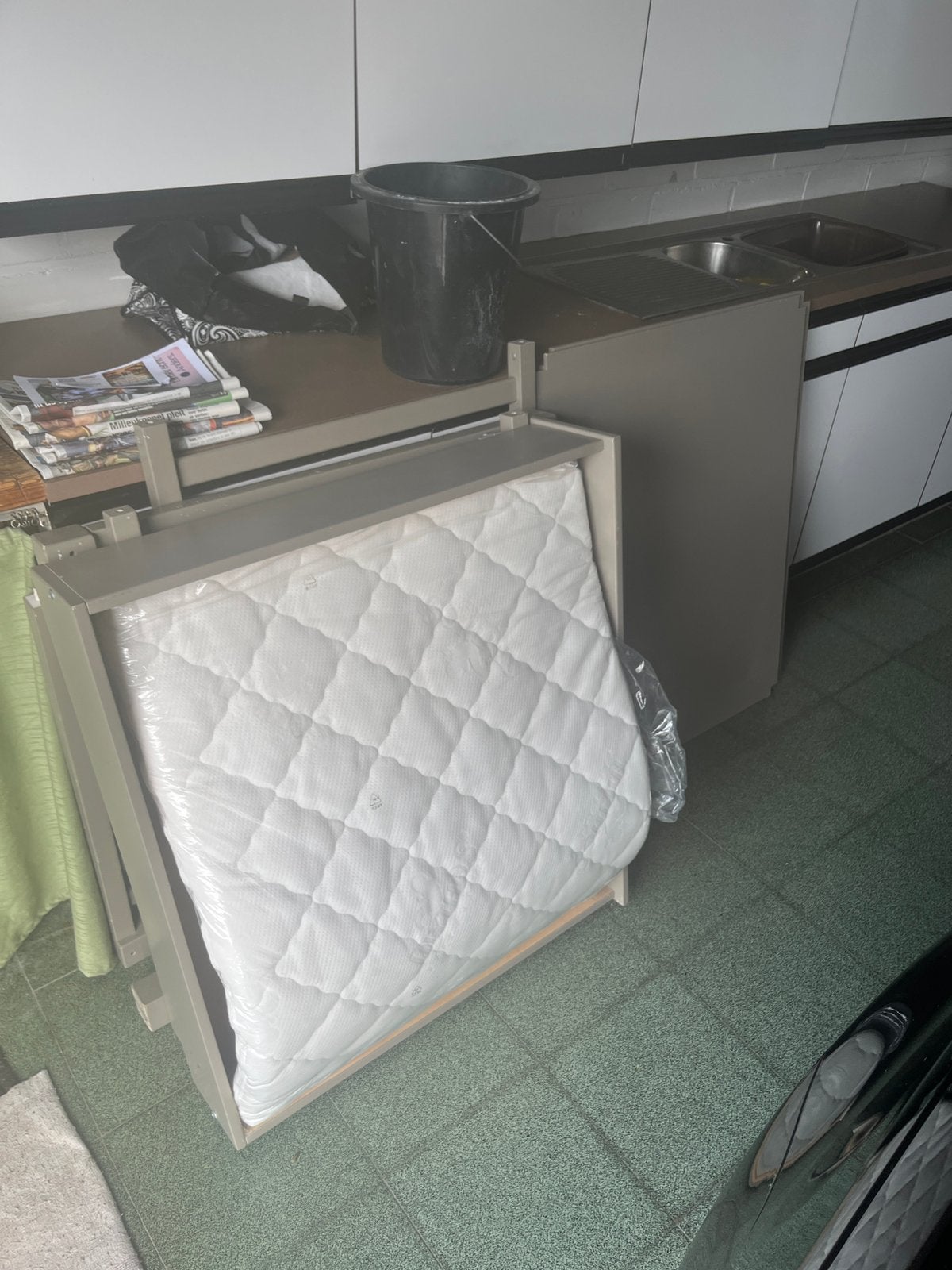 Parc pour bébés à vendre, Enlèvement, Utilisé, Carré