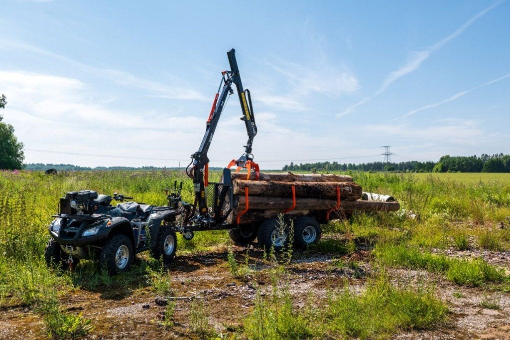 Remorque forestière pour quad ou micro tracteur, Articles professionnels, Enlèvement