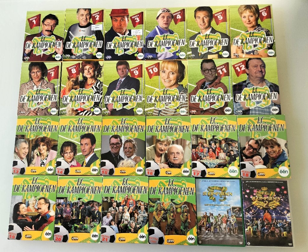 Complete TV serie FC de Kampioenen , bonus dvd en 2 films, Enlèvement ou Envoi