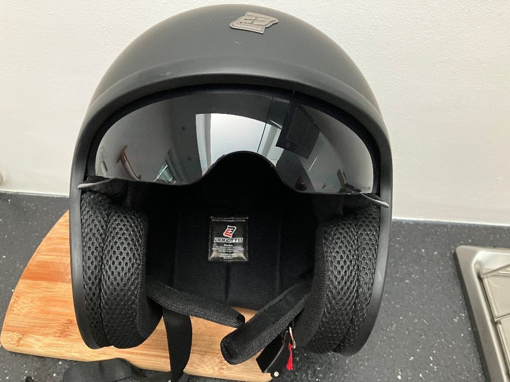 motorhelm, Motos, Autres marques, Casque jet, Enlèvement, Neuf, avec ticket