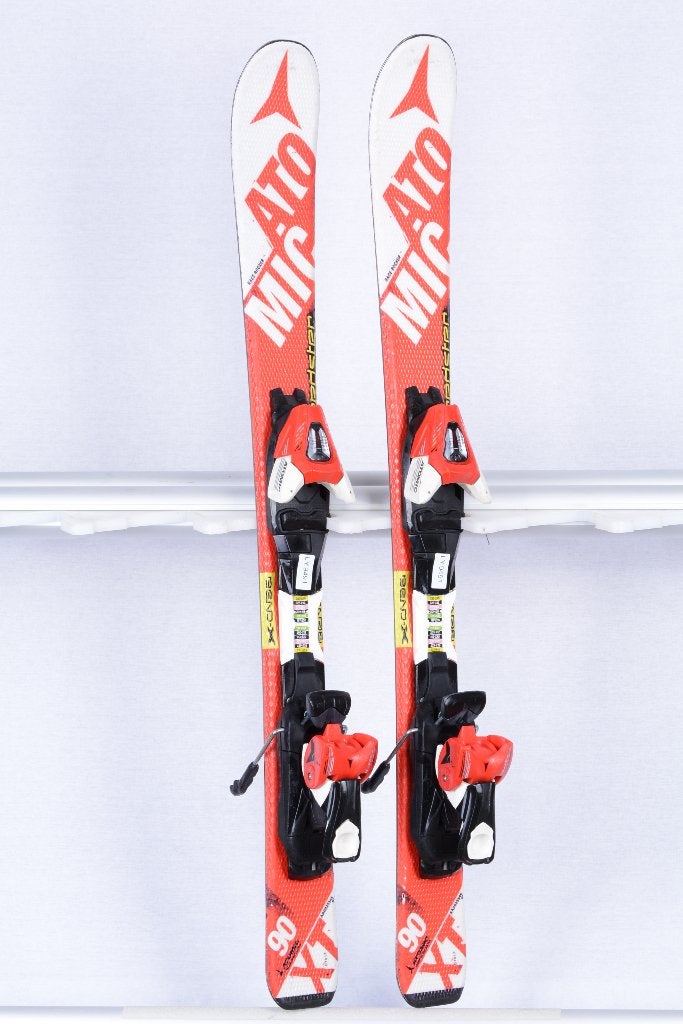 Skis pour enfants 80 cm ATOMIC REDSTER Jr. blanc/rouge, Moins de 100 cm, Carving, Skis, Utilisé