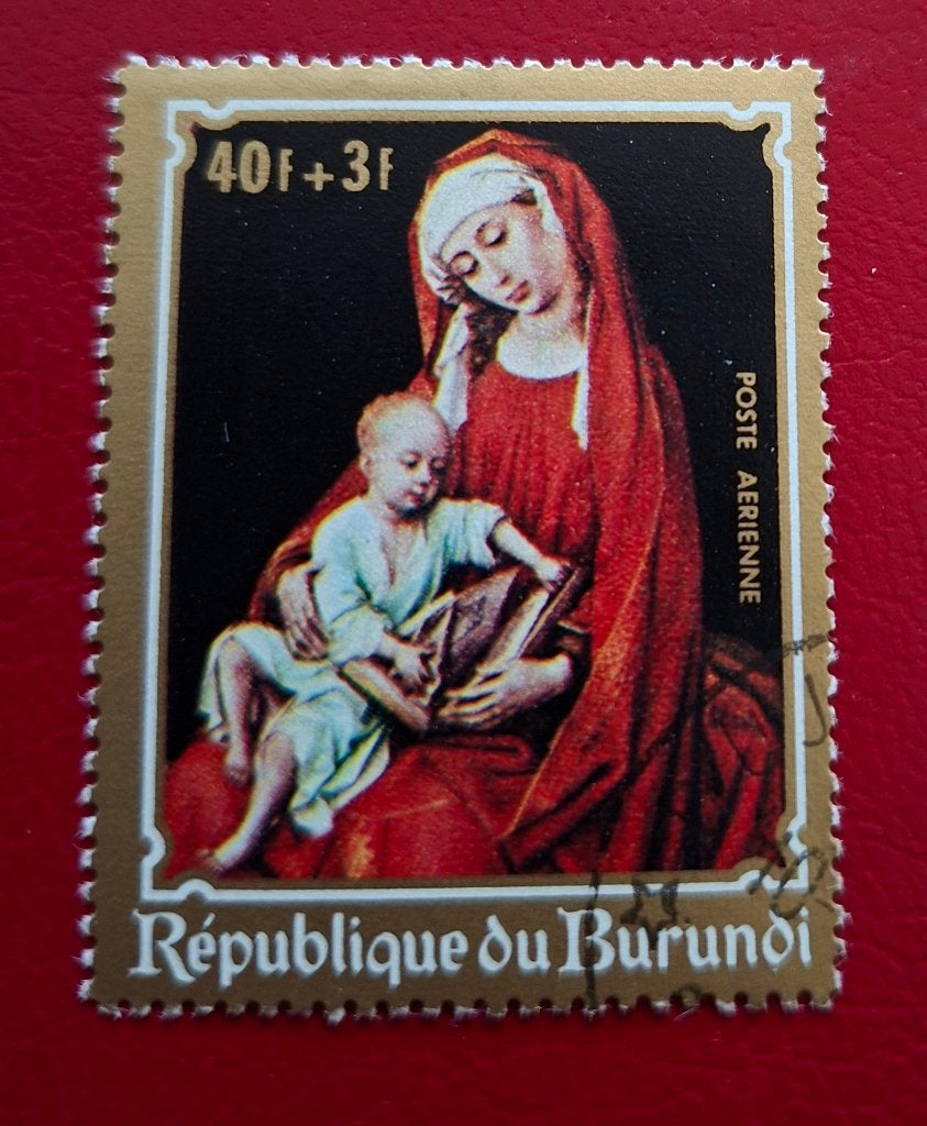 Postzegel Burundi OBP PA 187, Postzegels en Munten, Ophalen of Verzenden, Gestempeld