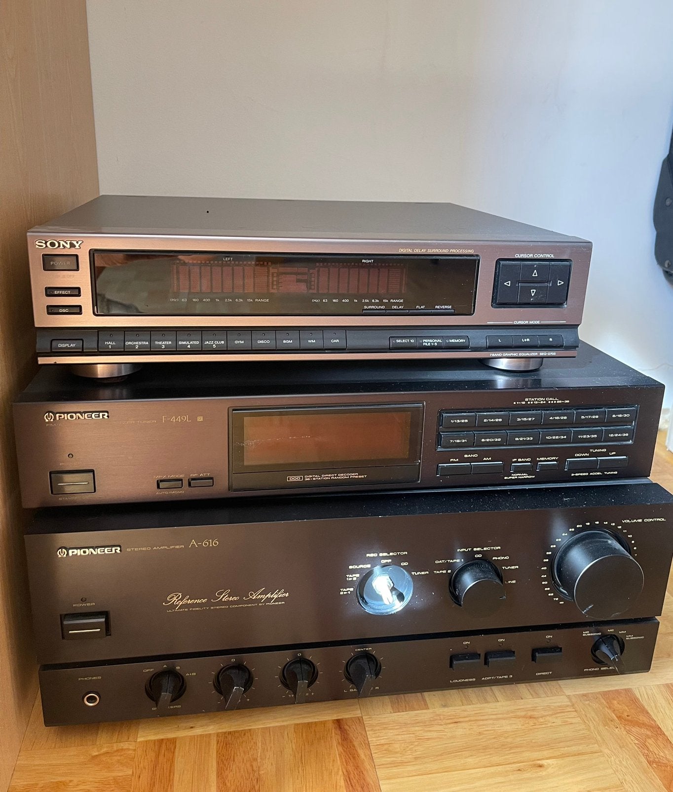Ensemble chaîne Hi-fi Pioneer, Enlèvement, Comme neuf, Pioneer