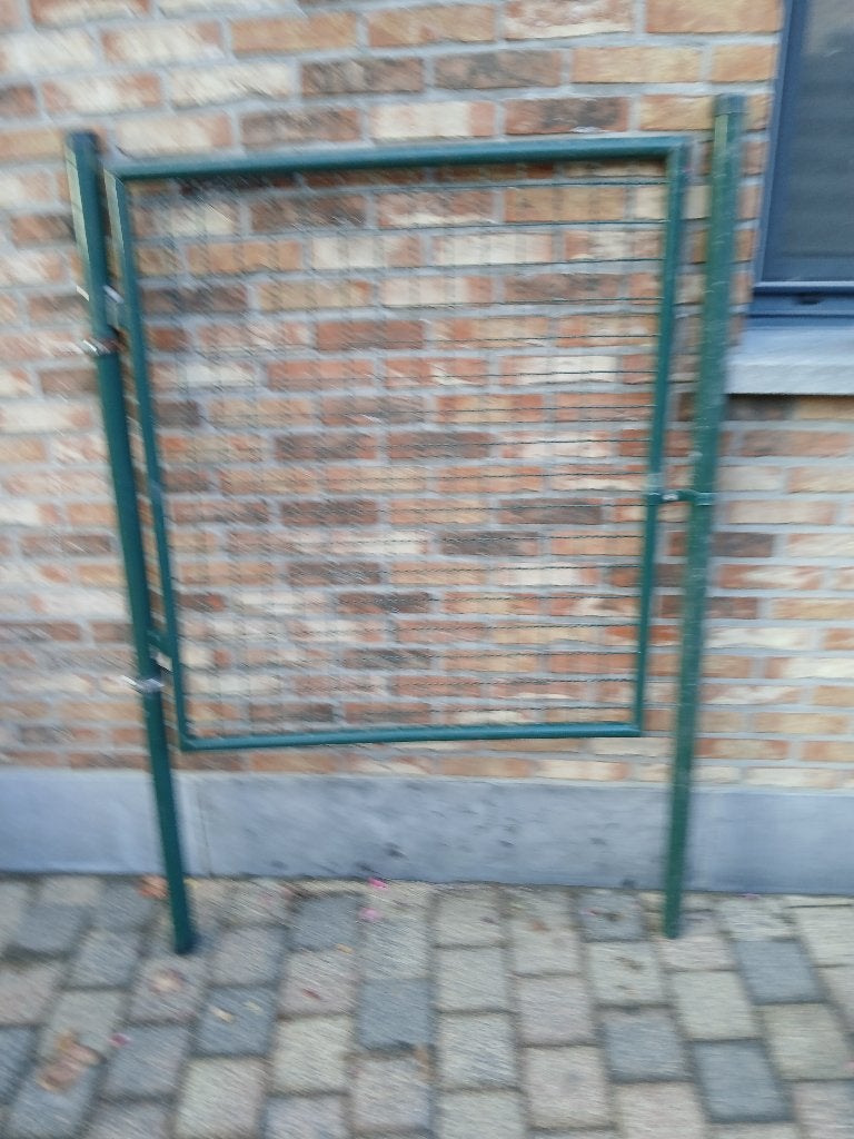 TUINHEK, Ophalen, Met poort, Gebruikt, Tuinhek