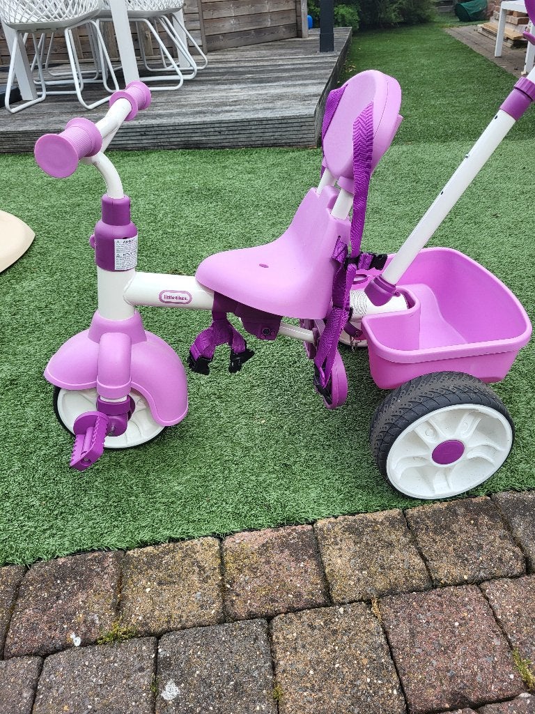 Little Tikes 4-in-1 driewieler, Ophalen, Zo goed als nieuw, Duwvoertuig