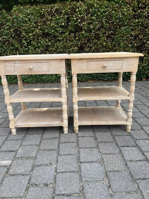 Site tables, Maison & Meubles, Tables | Tables d'appoint, 55 à 75 cm, Comme neuf, Enlèvement, Rectangulaire