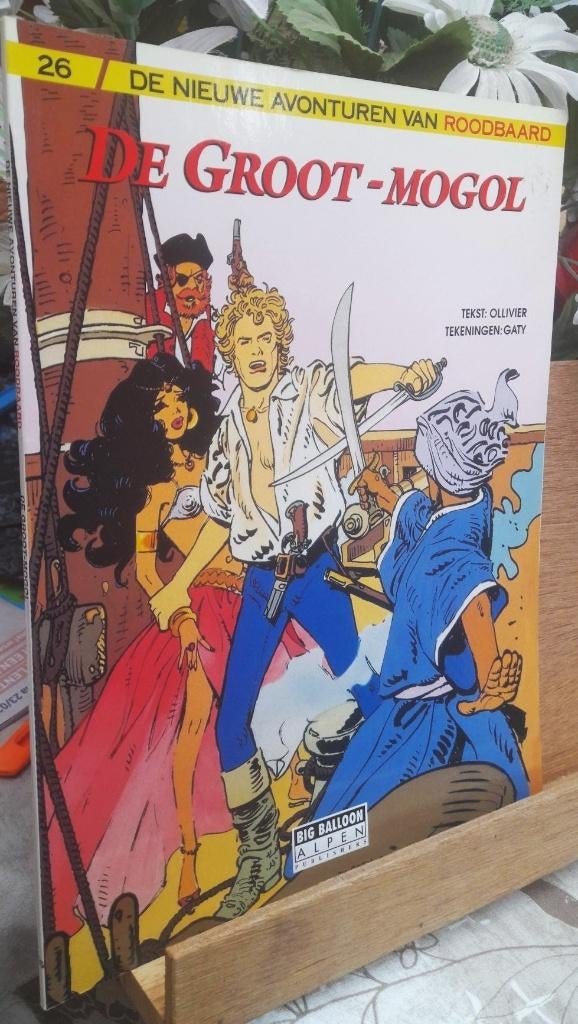 roodbaard nr 26de groot -mogol, Gaty, Eén stripboek, Ophalen of Verzenden, Zo goed als nieuw