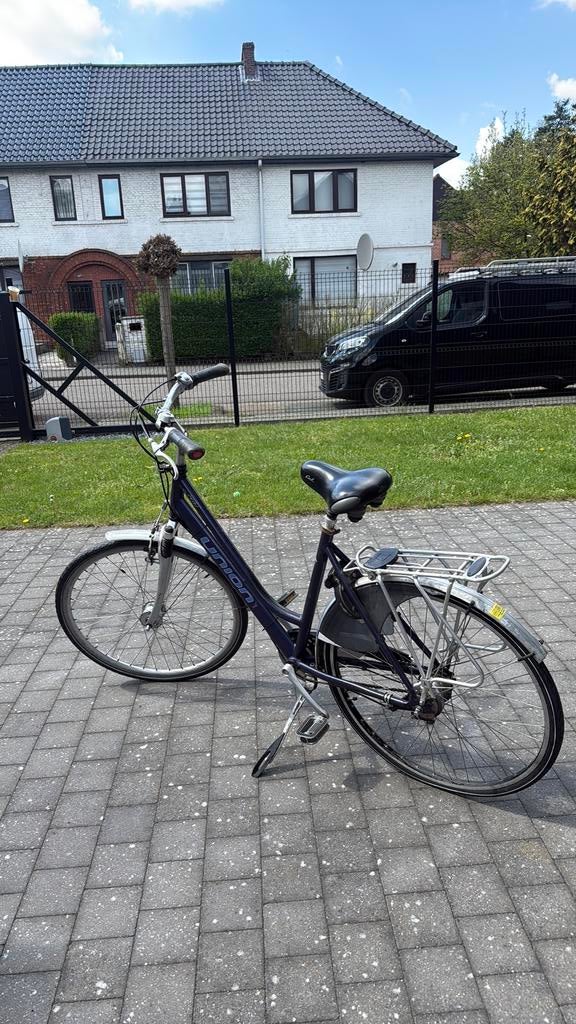 Union stadsfiets, Fietsen en Brommers, Fietsen | Dames | Damesfietsen, Velgrem, Versnellingen, Ophalen, Overige merken