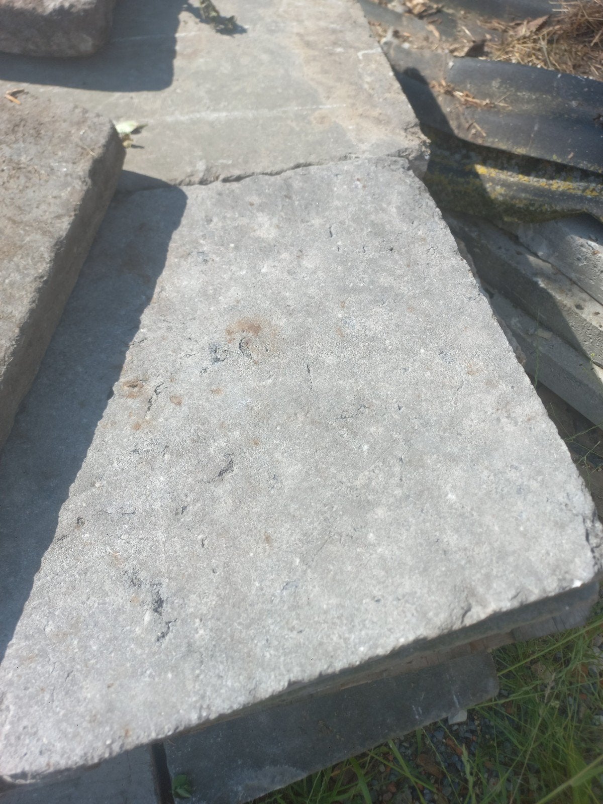 12 m2 natuursteen tegels, Enlèvement, Pierre naturelle