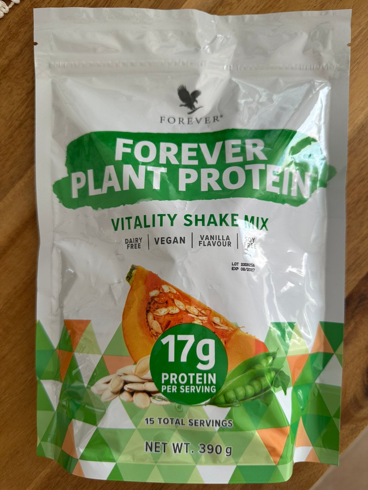Forever Plant Proteïne Vanilla Vegan, Sport en Fitness, Gezondheidsproducten en Wellness, Ophalen of Verzenden, Nieuw, Poeder of Drank