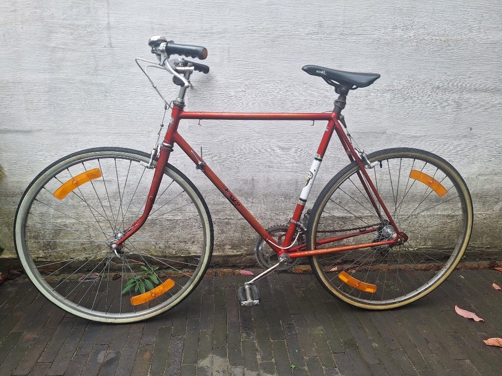Retro-fiets, Fietsen en Brommers, 55 tot 59 cm, Ophalen, Velgrem