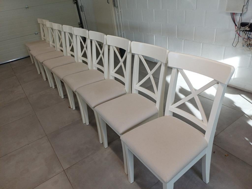 Eetkamerstoelen Ingolf (Ikea) - 10 stuks, Ophalen