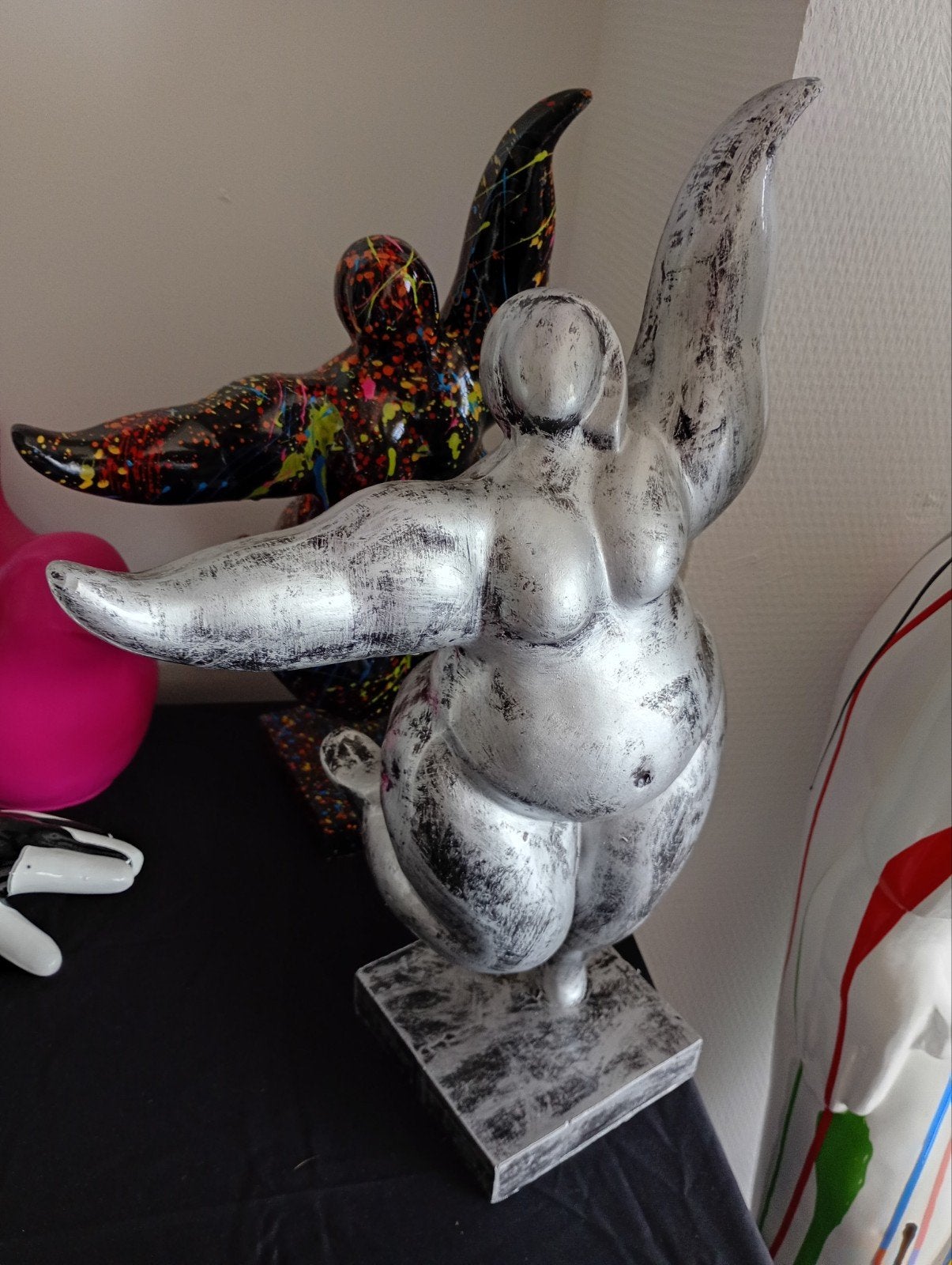 Sculpturen dansende dames, Tuin en Terras, Tuinbeelden, Ophalen