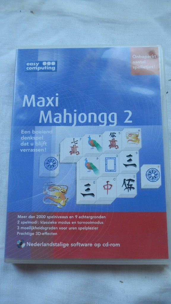 Mahjong CD, Neuf, Autres types, Autres marques, Enlèvement